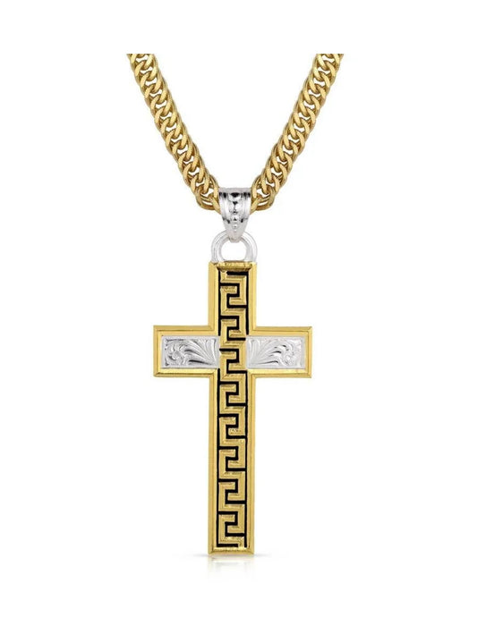 Montana Silver Vaquero Cross Necklace