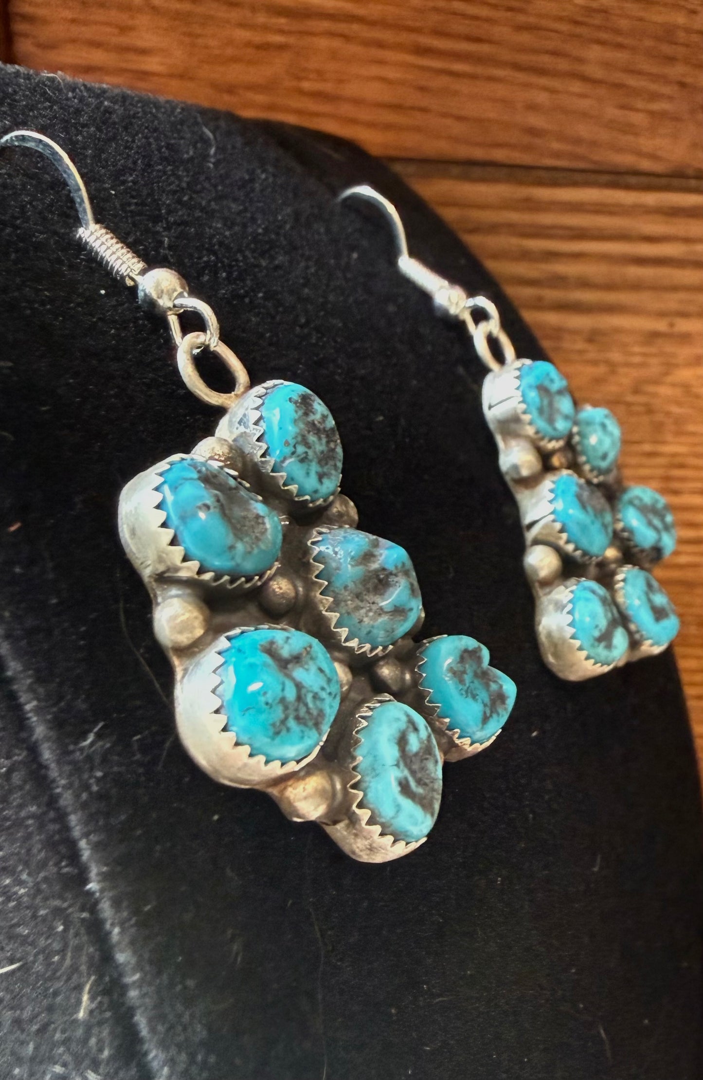 Donovan Authentic Turquoise Earrings