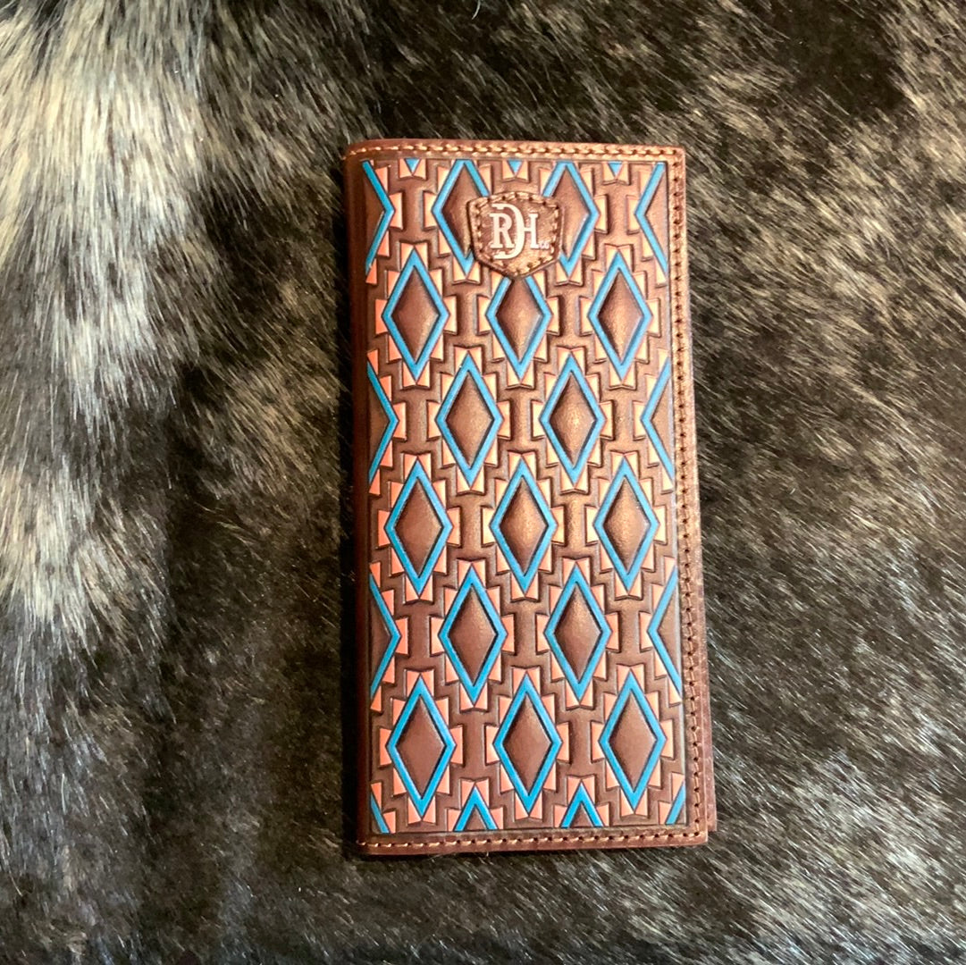 Red Dirt Rodeo Wallet Southwest Diamond Pattern – Wiseman’s Western