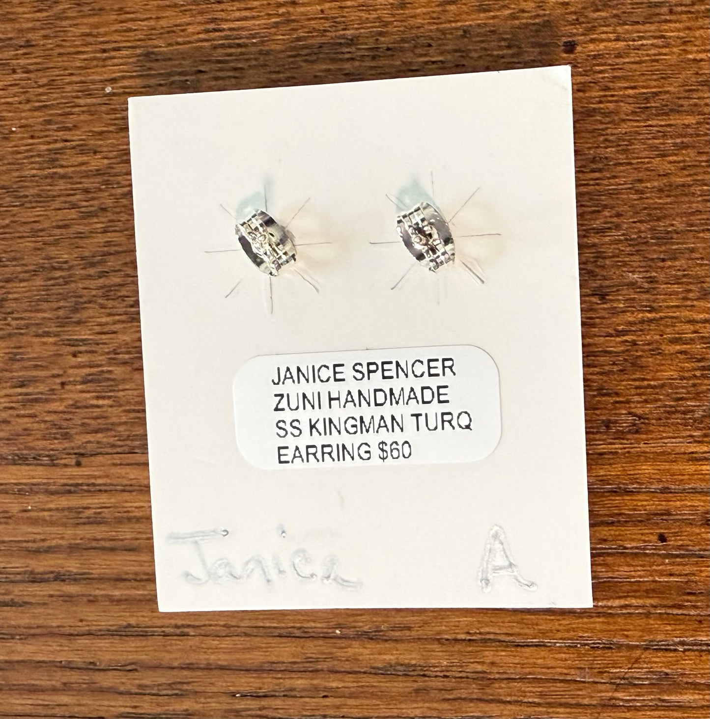 Janice Authentic Turquoise Earrings