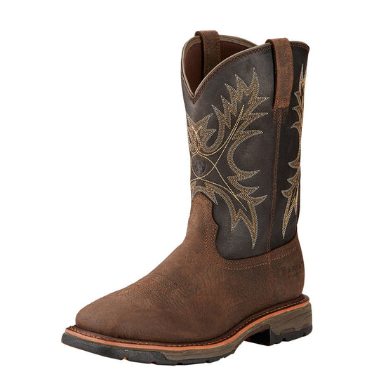 Ariat WorkHog Waterproof Square Toe Work Boot Soft