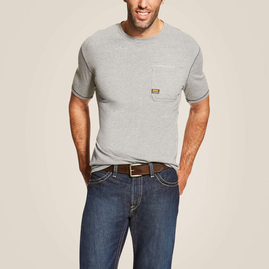 Ariat Rebar Workman T-Shirt Gray
