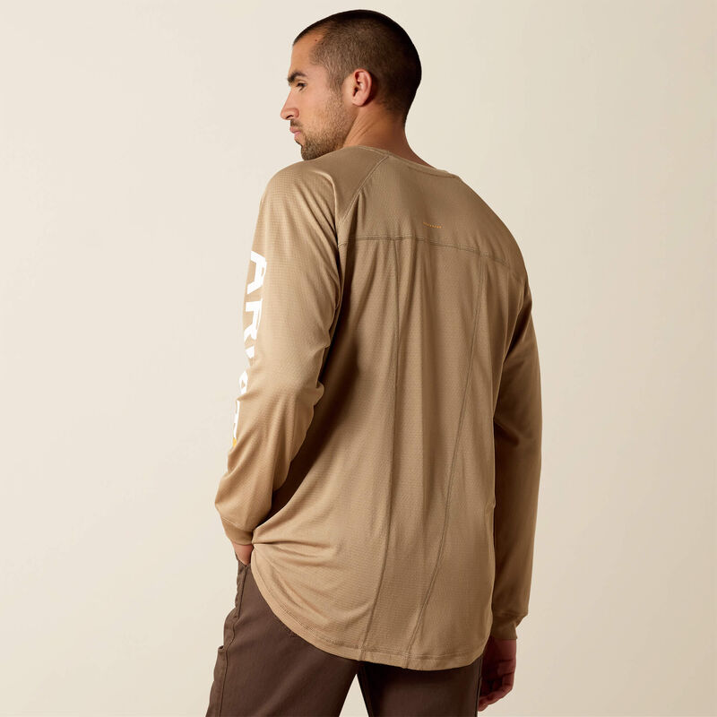 Ariat Rebar Heat Fighter T-Shirt Khaki