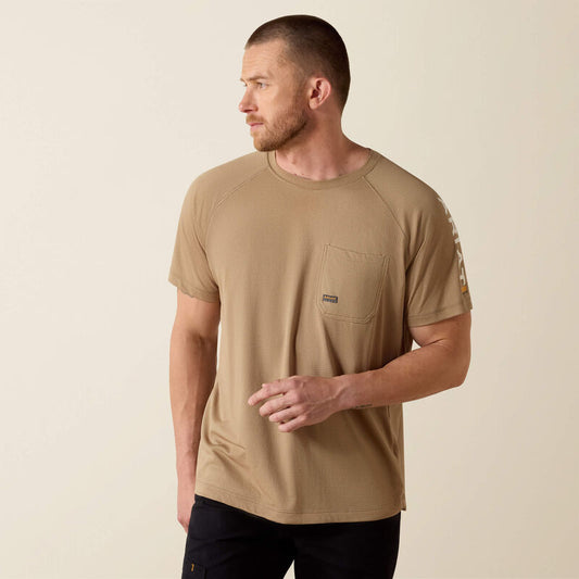 Ariat Rebar Heat Fighter T-Shirt Khaki