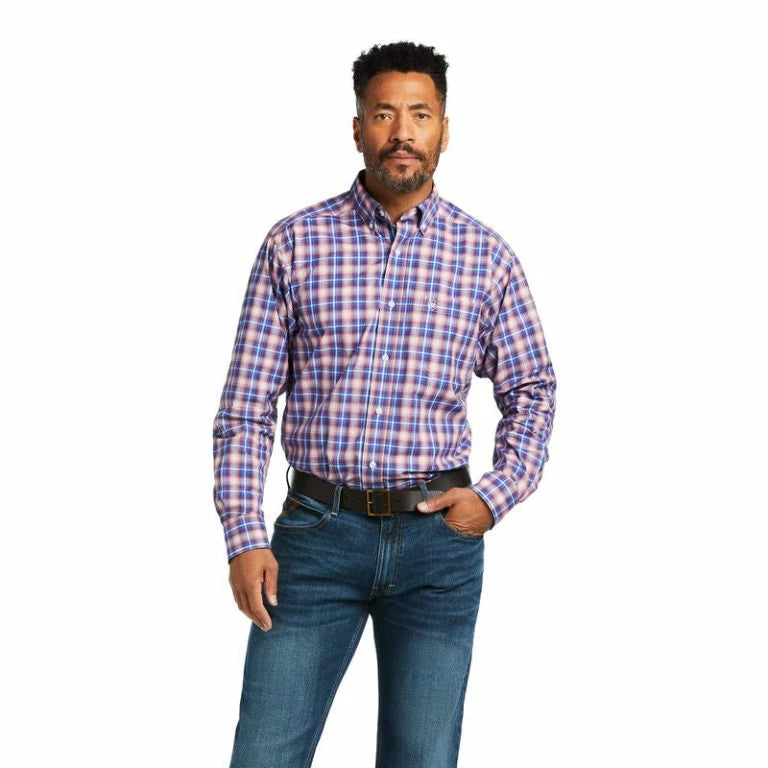 Ariat Men's Pro Series Aaron Classic Fit Long Sleeve Shirt