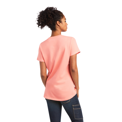 Ariat Rebar Workman Summer Melon Women's T-Shirt