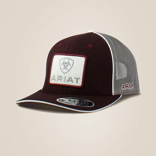 Ariat Large Logo Patch Cap Burgundy