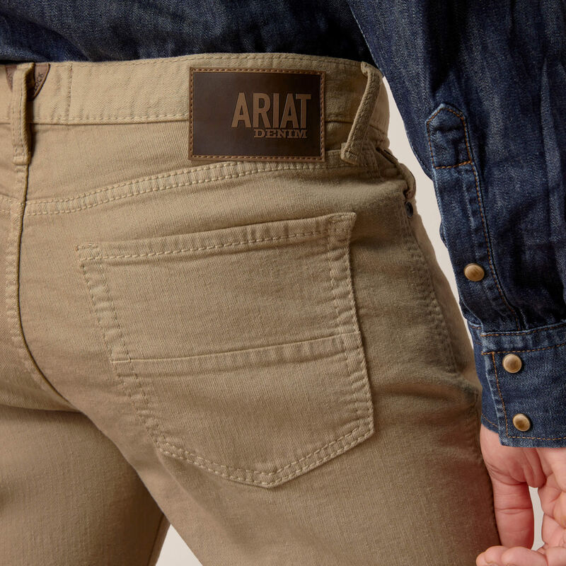 Ariat M7 Grizzly Straight Jean in Dark Khaki