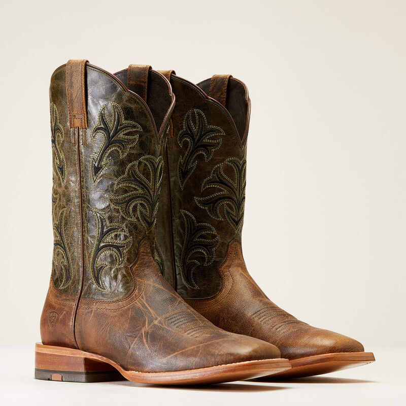 Cowboss Western Boot - Crinkled Brown