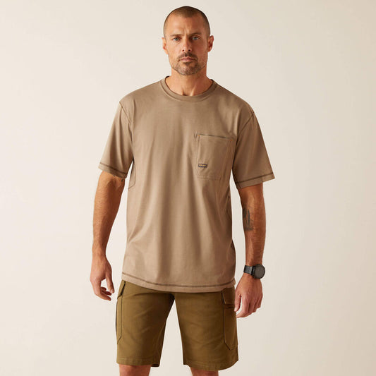 Ariat Men's Rebar Workman T-Shirt Brindle