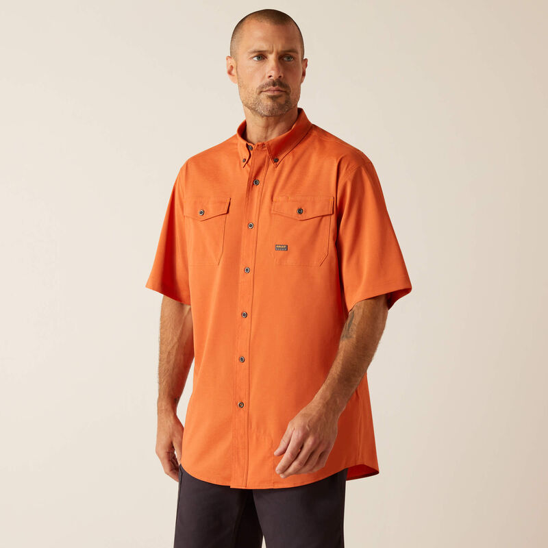 Ariat Men's Rebar Made Tough VentTEK DuraStretch Work Shirt