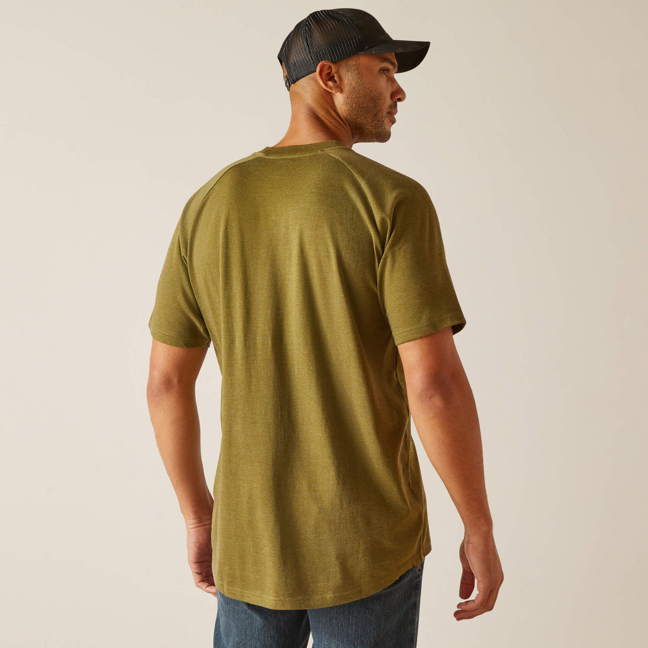 Ariat Rebar Lichen Green Men's T-Shirt