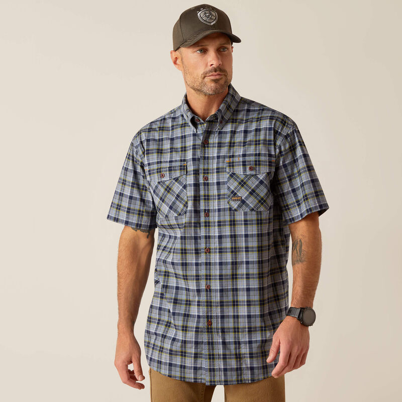 Ariat Men's Rebar Made Tough DuraStretch Work Shirt