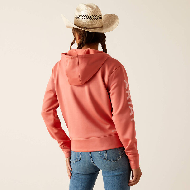 Ariat Tek Peachy Keen 1/2 Zip Hoodie