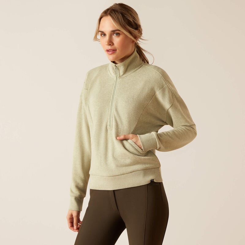 Women's Friday Cotton 1/2 Zip Sweatshirt