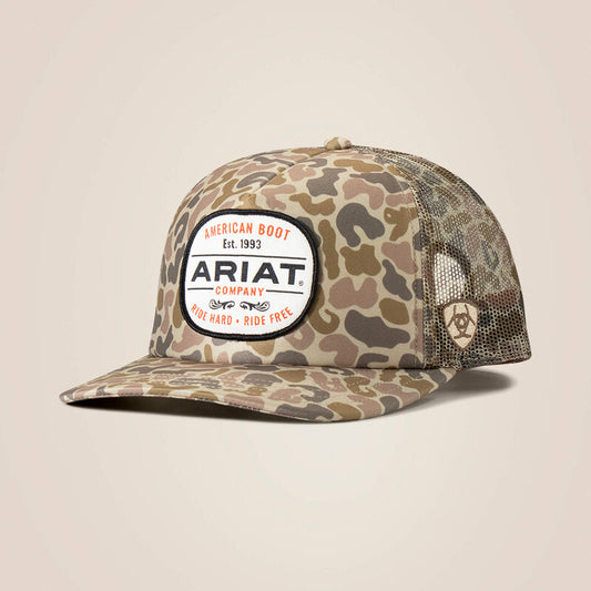 Ariat Logo Camo Cap