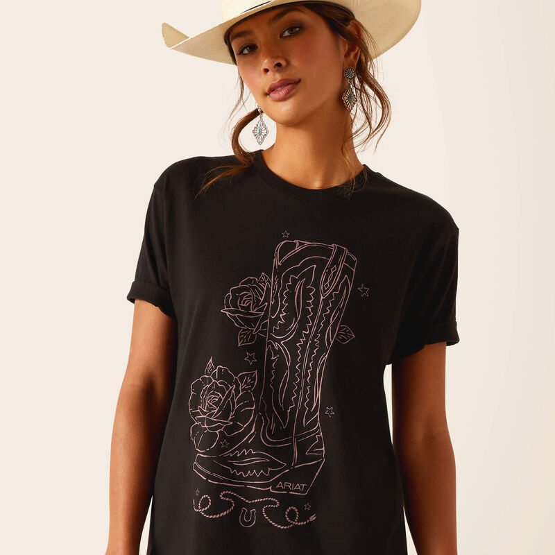 Women's Tall Boot T-Shirt