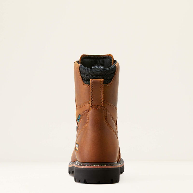 Ariat Longview Shock Shield 8" Waterproof Composite Toe Work Boot