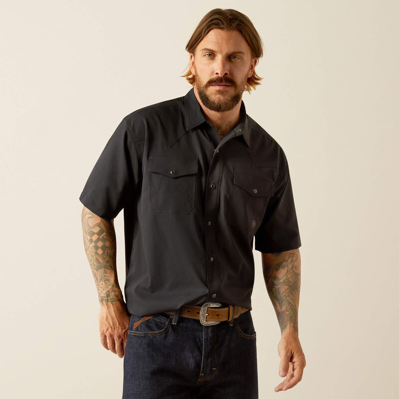 Ariat VentTek Snap Up Black Men's