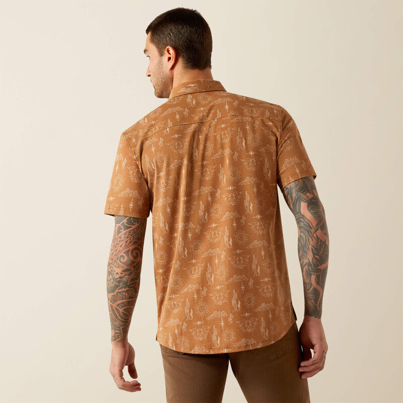 Ariat Desert Mocha Button Down Shirt