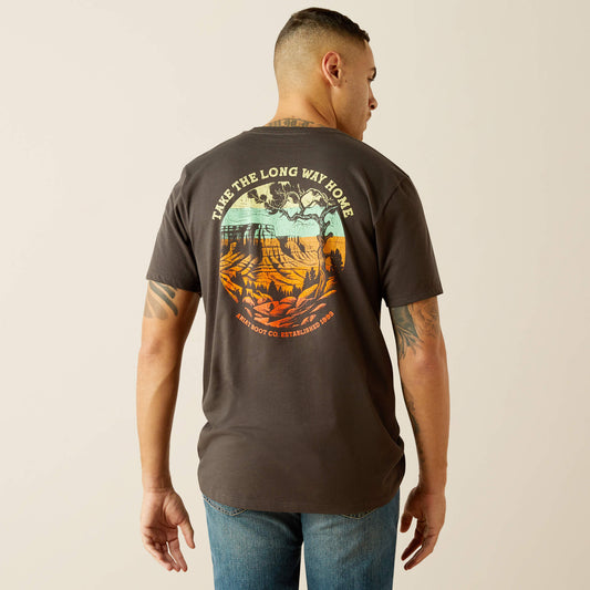 Men's 'Take The Long Way' Ariat Tee
