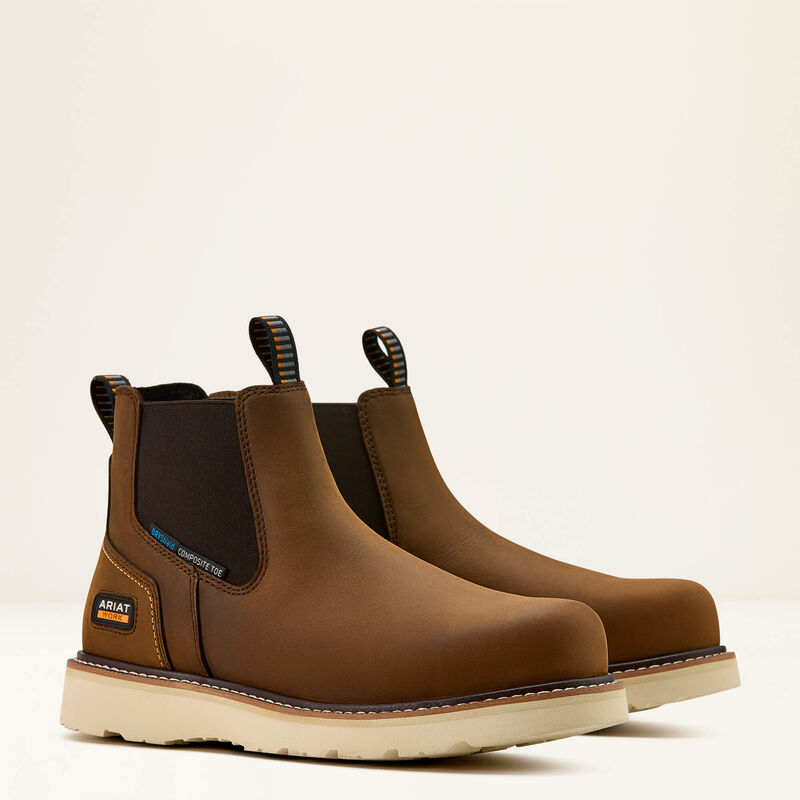 Rebar Wedge Chelsea Waterproof Composite Toe Work Boot