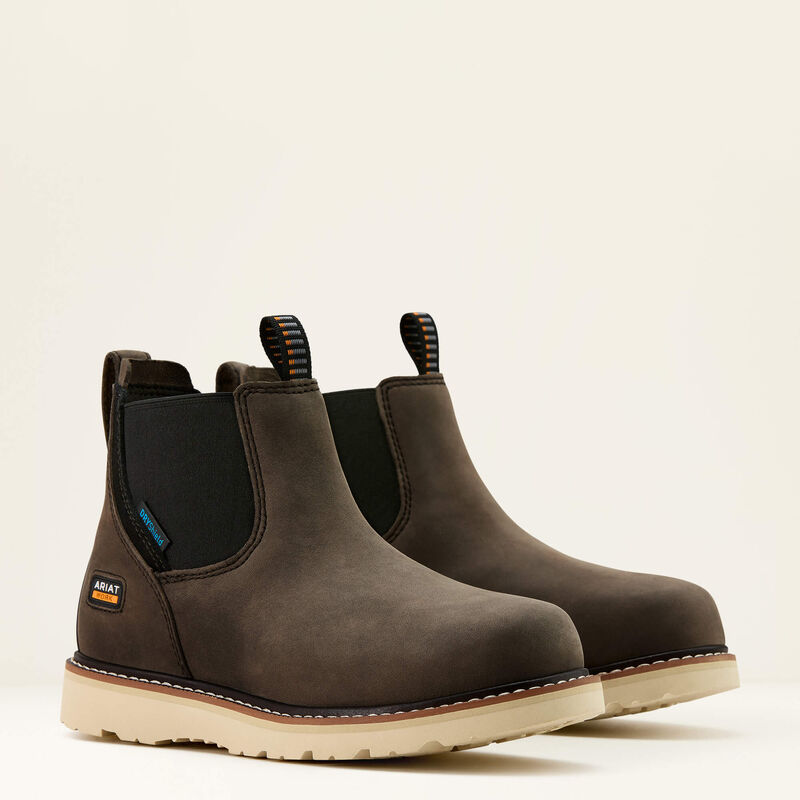 Ariat Rebar Wedge Chelsea Waterproof Work Boot