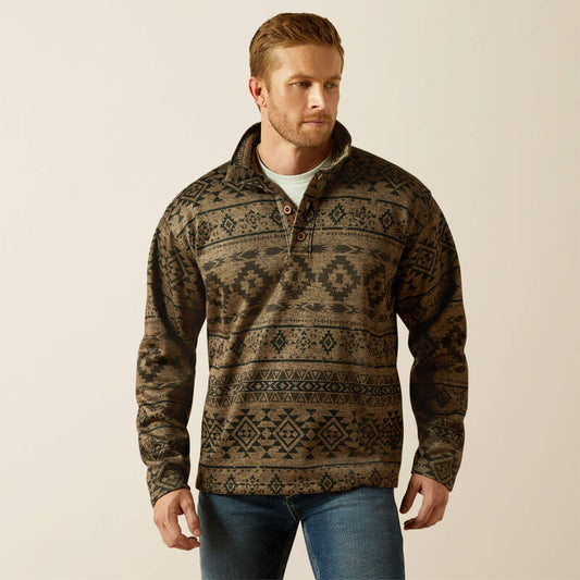 Ariat Men's Southwest Button Sweater