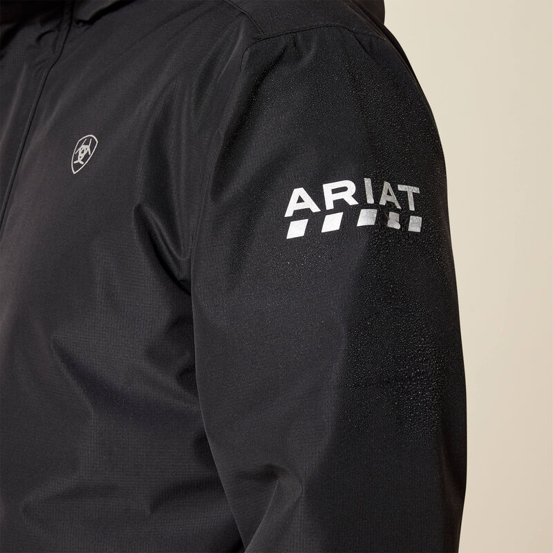 Ariat Rebar Stormshell Lightweight Waterproof Jacket Black