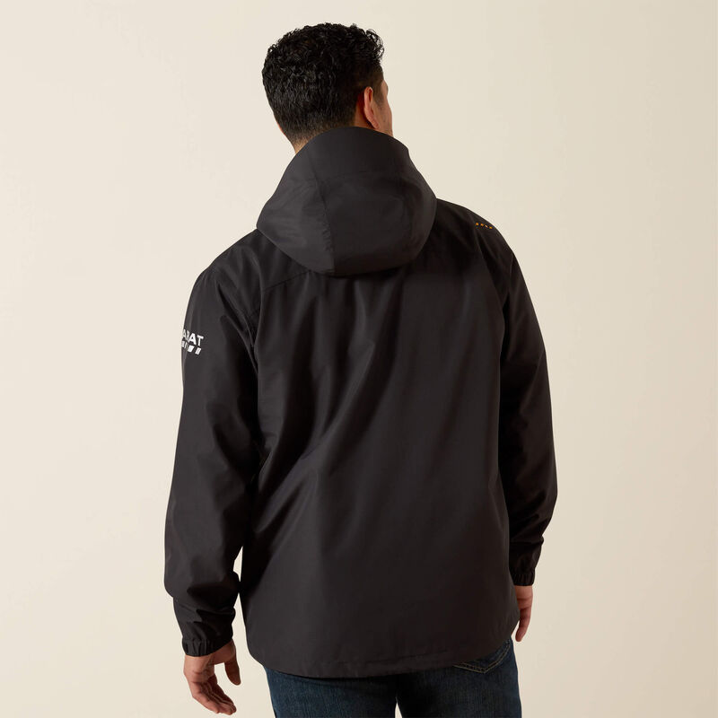 Ariat Rebar Stormshell Lightweight Waterproof Jacket Black