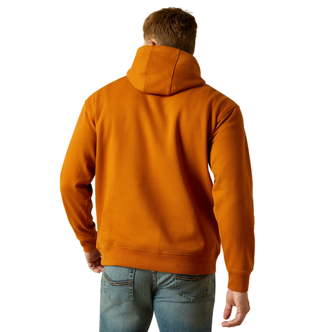 Ariat Logo Hoodie Glazed Ginger