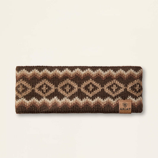 Ariat Bristol Headband Brown