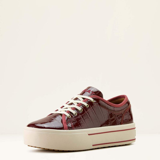 Ariat Skylar Dubonnet Croc Print Shoes