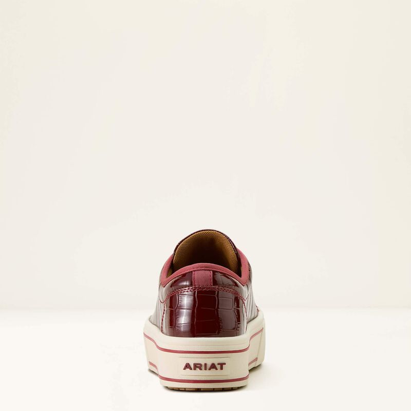 Ariat Skylar Dubonnet Croc Print Shoes