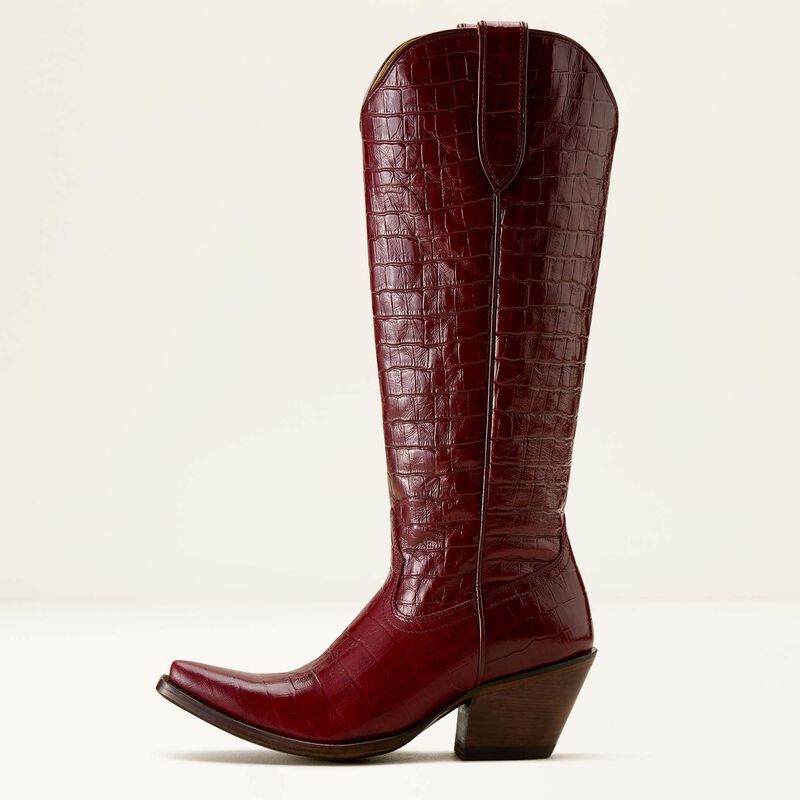 Ariat Casanova Dubonnet Croc Print