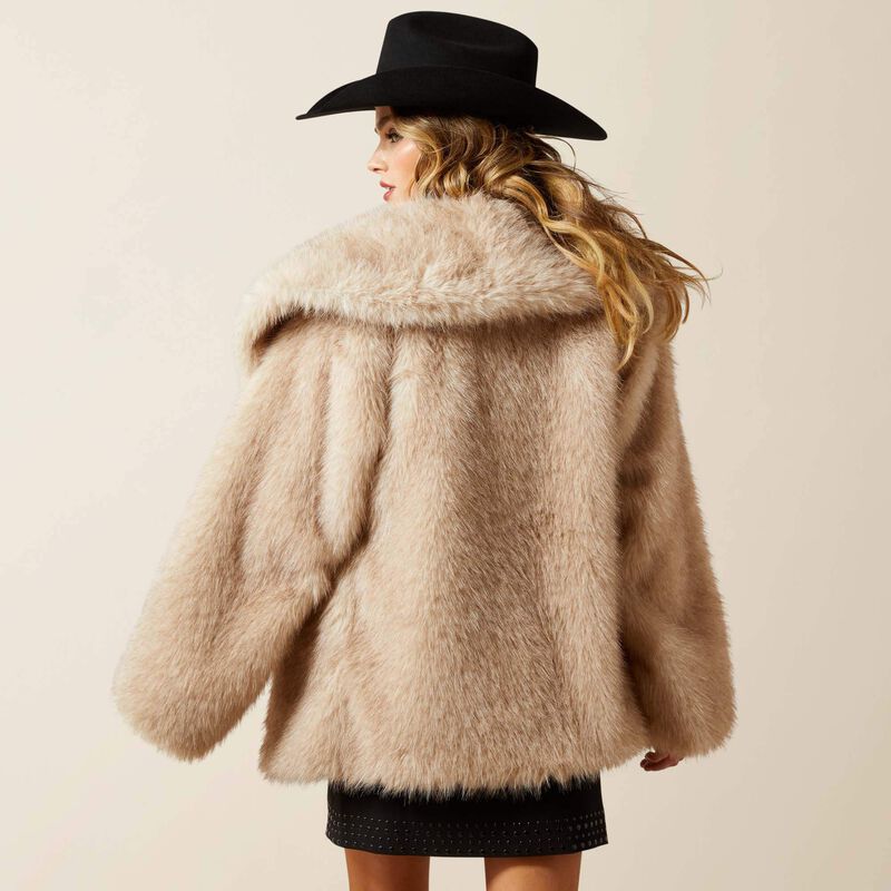 Faux Fur Luxurious Coat