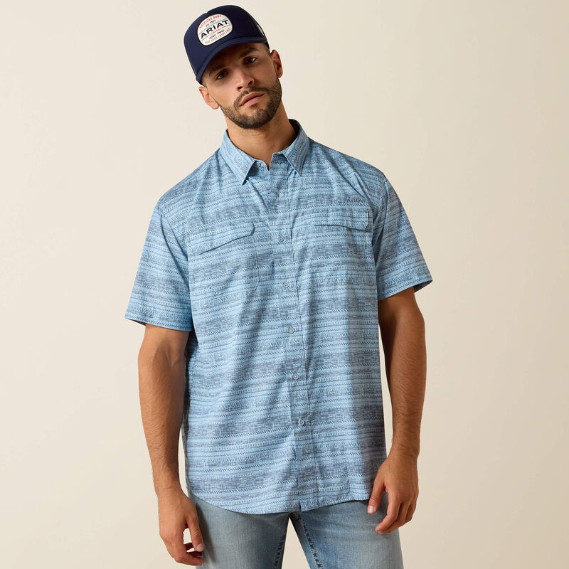 Ariat VentTek Outbound Blue Shirt