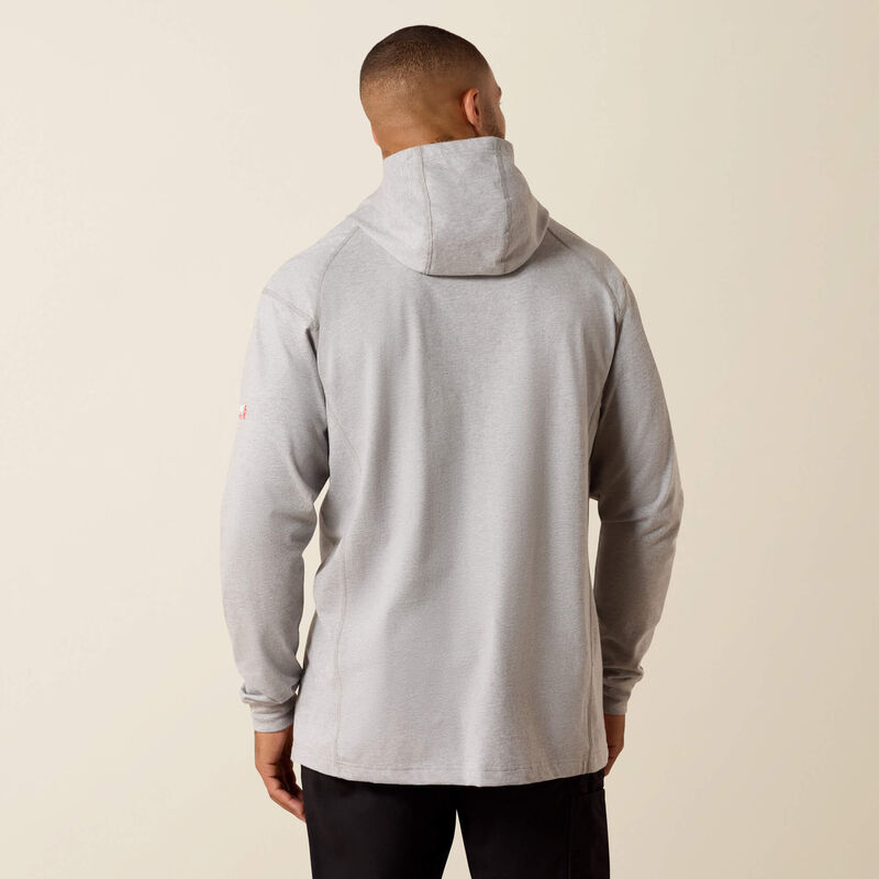 Ariat FR Air Hooded Top Silver Fox Heather