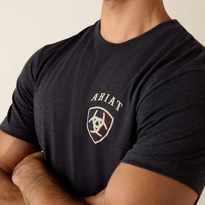 Ariat American Bison Charcoal T-Shirt