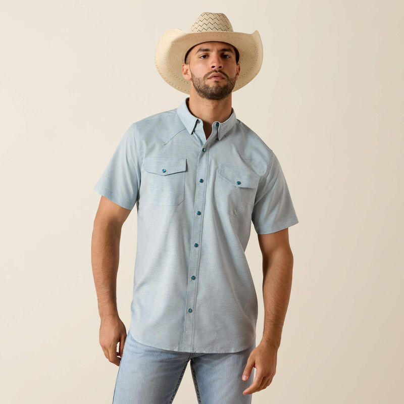 Ariat VentTEK Western Blue