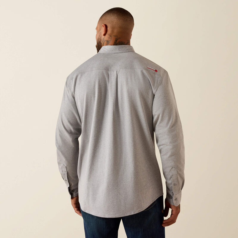 Ariat FR Airified Work Shirt Silver Fox