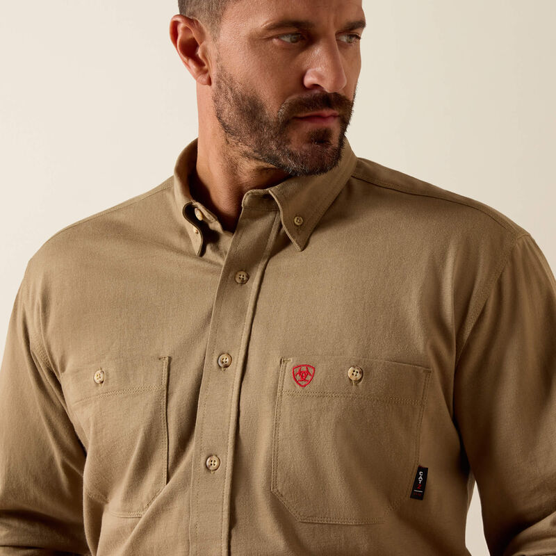 Ariat FR Airified Work Shirt Field Khaki