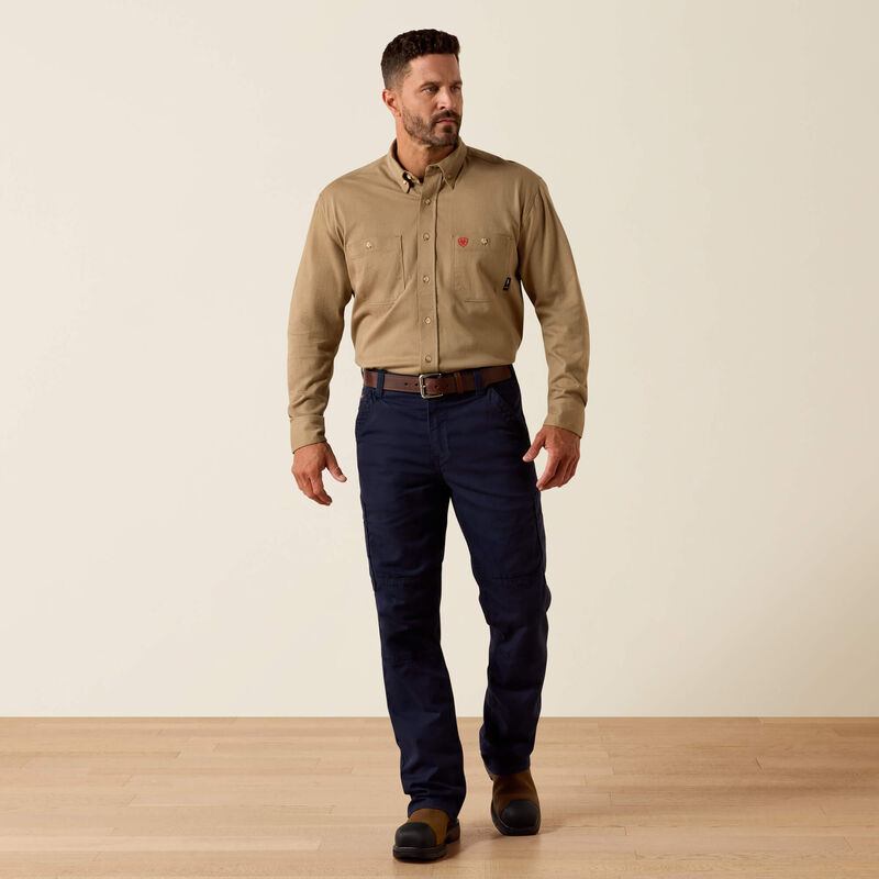 Ariat FR Airified Work Shirt Field Khaki