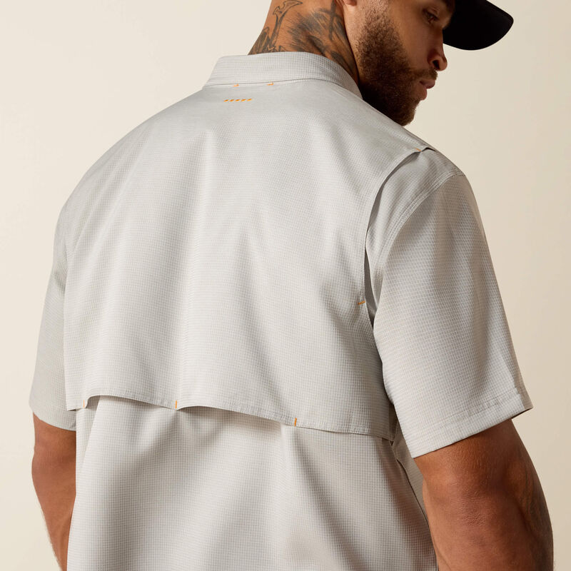 Ariat Rebar Made Tough VentTEK DuraStretch Work Shirt Limestone