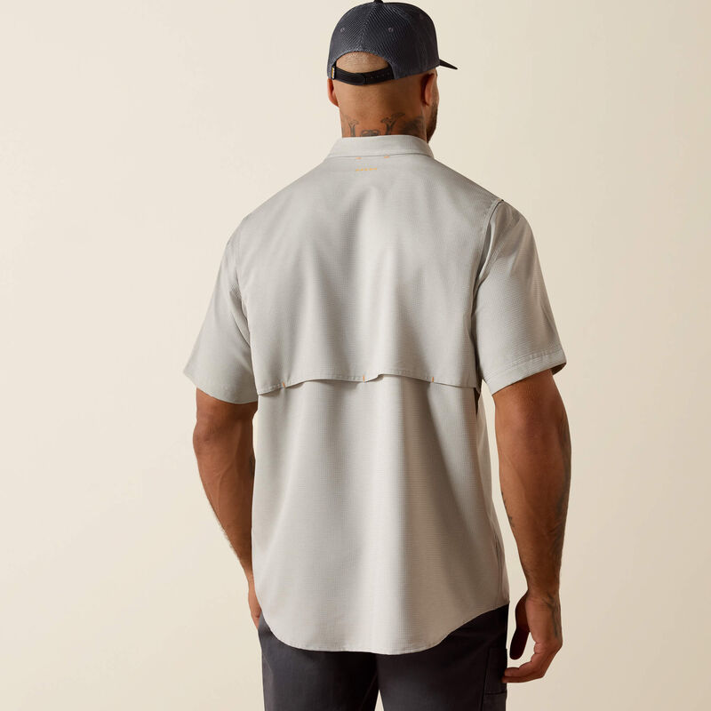 Ariat Rebar Made Tough VentTEK DuraStretch Work Shirt Limestone