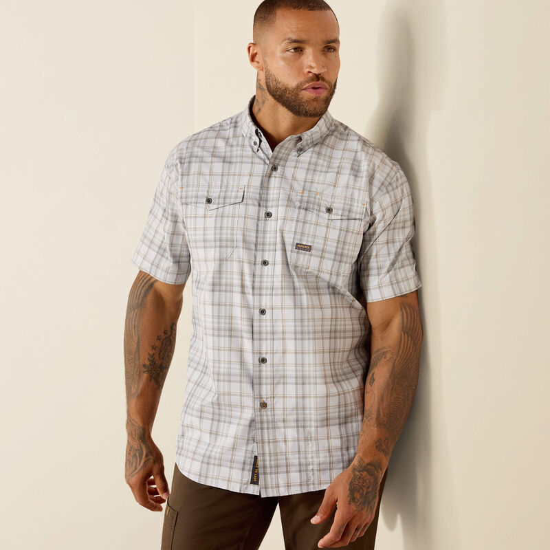Ariat Rebar Made Tough VentTEK DuraStretch Work Shirt Micro Chip