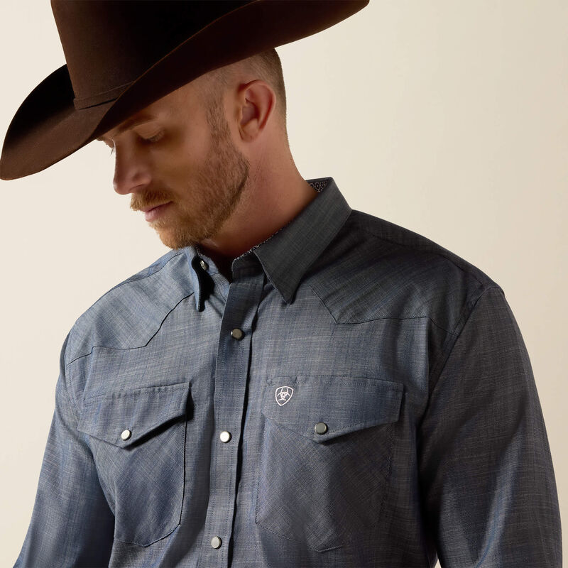Ariat Refine Slub Wrinkle Free Shirt