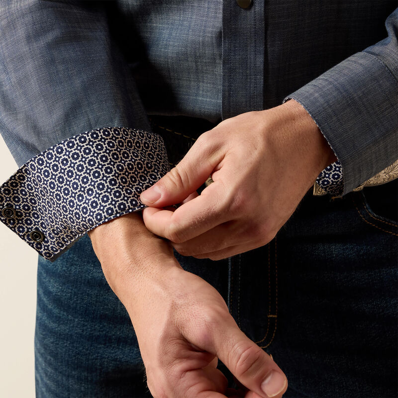 Ariat Refine Slub Wrinkle Free Shirt