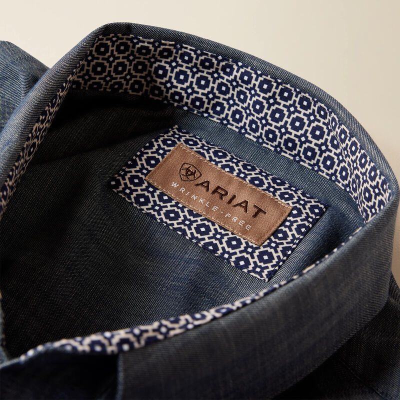 Ariat Refine Slub Wrinkle Free Shirt