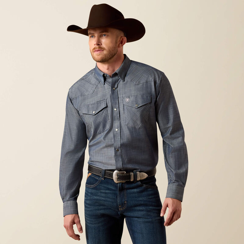 Ariat Refine Slub Wrinkle Free Shirt